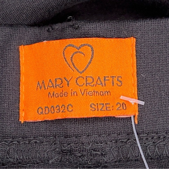 NWT Size 20 Mary Crafts Black Pull On Pants Stretch Plus Jeggings Legging - Picture 10 of 13